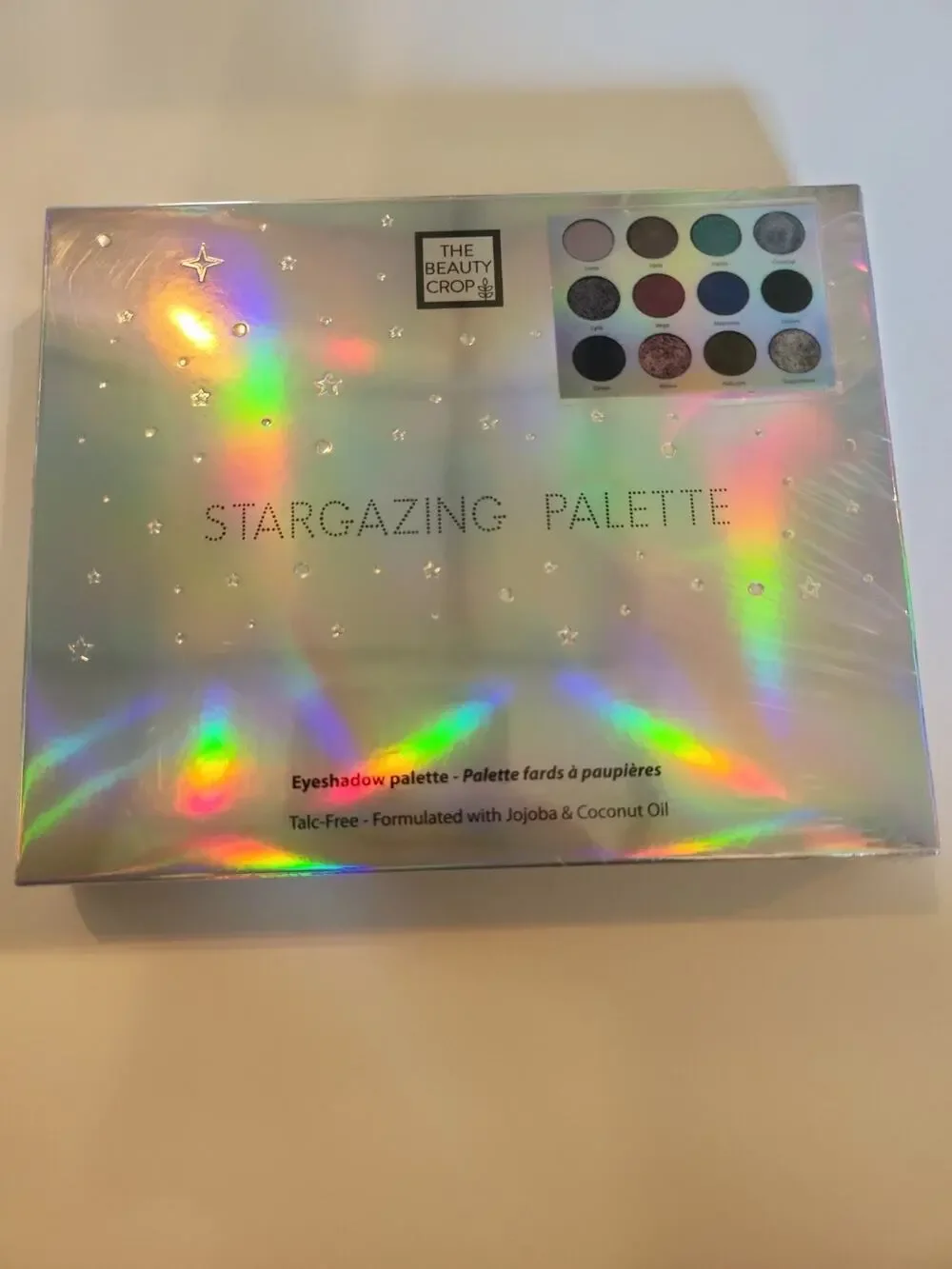 The Beauty Crop Stargazing Palette Eyeshadow 12 Colors Coconut Talc-Free Sealed